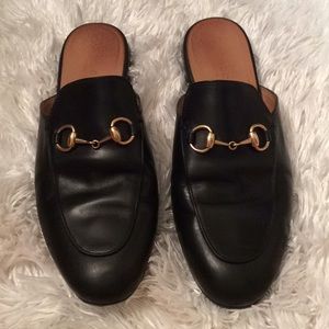 Gucci Princeton Leather Slippers